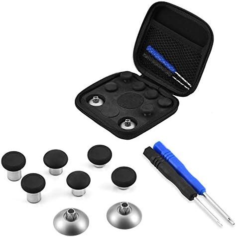 metal analog stick box|8 in 1 Metal Magnetic Thumbsticks Joysticks Replacement Kit, .